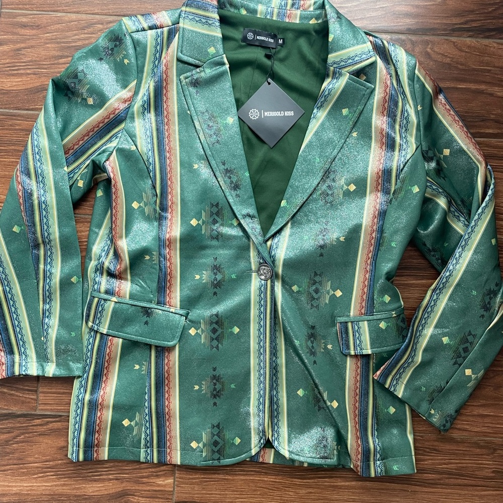 Country western blazer/shacket